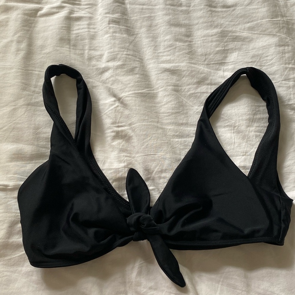Hollister black swim top